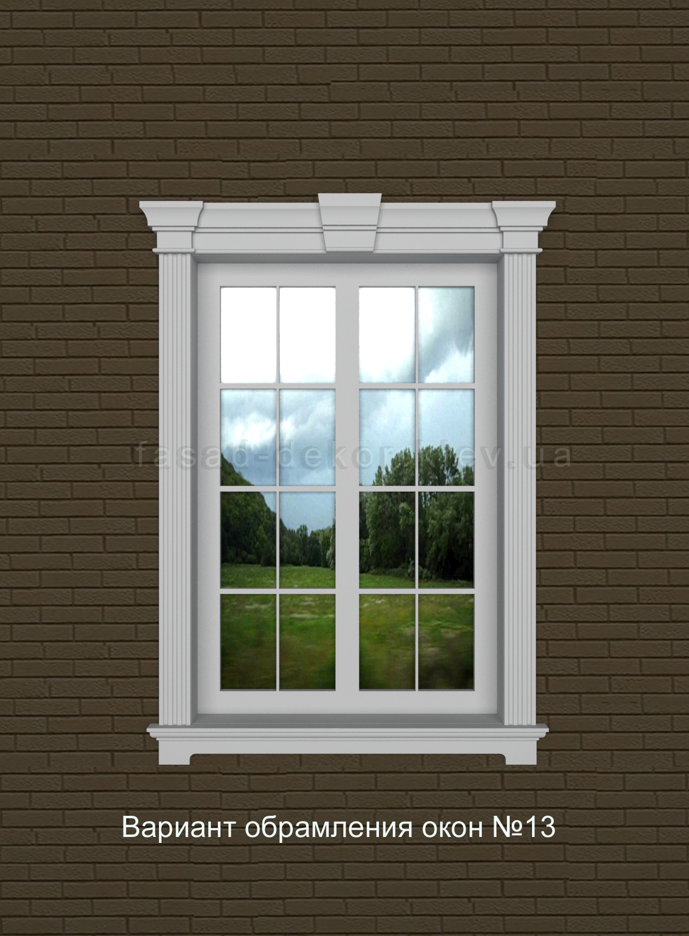 Оконное обрамление К 13